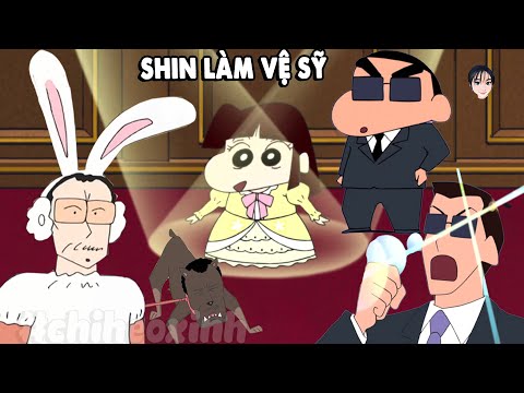 Review Shin Cậu Bé Bút Chì Tổng Hợp Phần 128 | #CHIHEOXINH |Shin Làm Vệ Sỹ