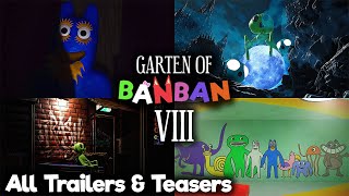All Garten of Banban 8 Teasers & Trailers (NEW Characters)