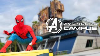 Avengers Campus Entrance Loop "Welcome Recruits" | Disneyland Resort