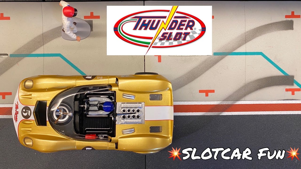 Thunderslot Slot Car for the First Time on my Ninco Track YouTube