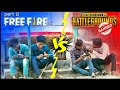 Pubg vs free fire real life part 2. Pubg ban. free fire banned? black gamer