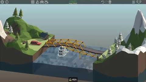 Polybridge: Alpine Meadows 1-15 Level.