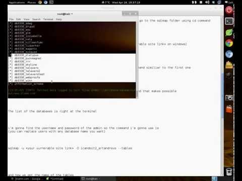 SQL Injection tutorial Windows + Linux