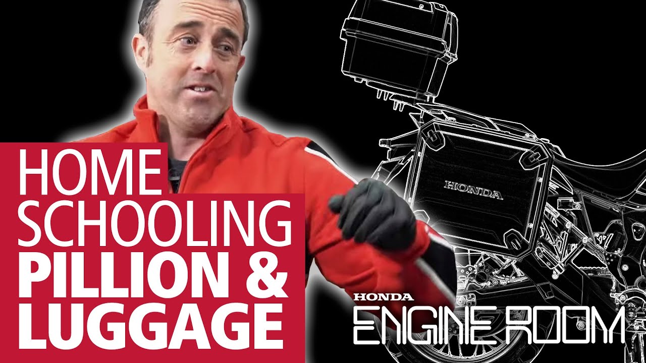 Riding with a pillion or heavy luggage on a motorcycle? | Home Schooling Lesson 5