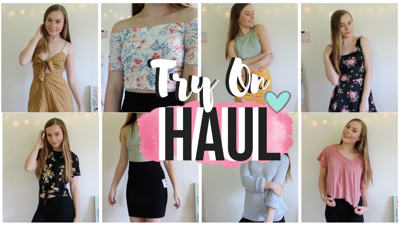 ♥︎ AFFORDABLE TRY ON CLOTHING HAUL 2018 ♥︎