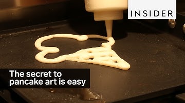 The secret to making pancake art is ridiculously simple