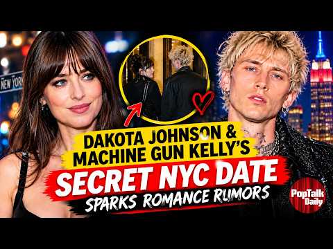 Video Dakota Johnson & Machine Gun Kelly SPARK Romance Rumors at Taylor Swifts NYC Apartment!