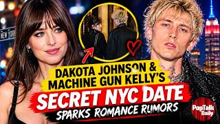 Dakota Johnson & Machine Gun Kelly SPARK Romance Rumors at Taylor Swift’s NYC Apartment!