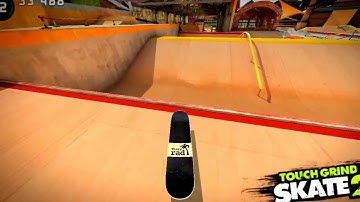 Touchgrind Skate 2: Stunt : Late impossible + Forward impossible underflip