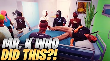 Ramee Gives Mr. K the Hydra Stash to Wake Him Up from the ICU | NoPixel RP | GTA | CG