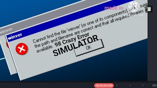 Windows 98 Crazy Error (Simulator Version)