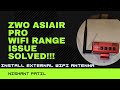 How to install ZWO ASIAIR Pro External Wifi Antenna | Wifi Range issue Solved!