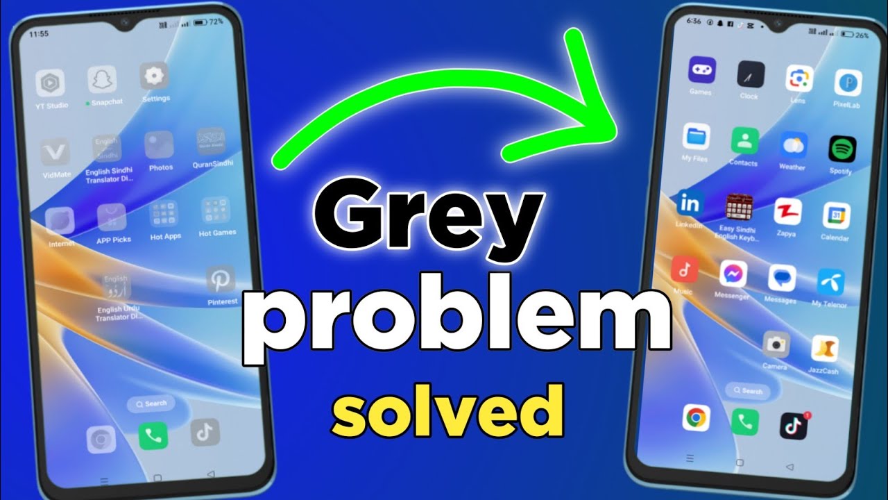 Mobile Apps Grey Colour Problem Solved 2025 | 100% Working Solution ...