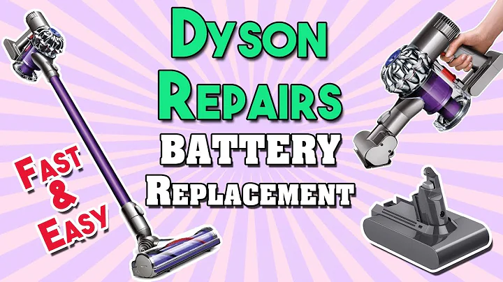 Dyson Battery Replacement in Under 5 minutes - Easy fix!