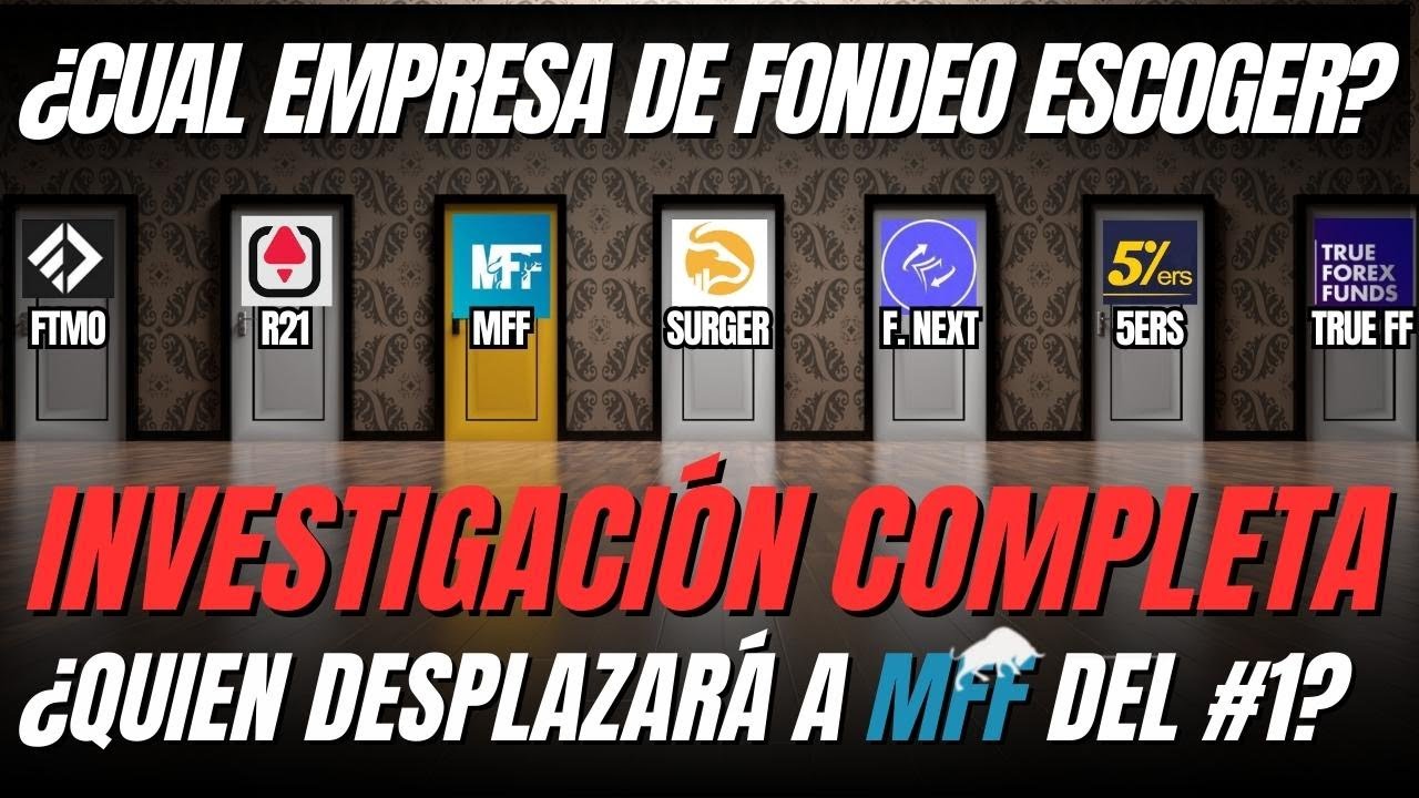 La Empresa Ganadora Asegura que NO TIENE RIVALES - En busca de la Mejor Empresa de Fondeo Sin MFF.