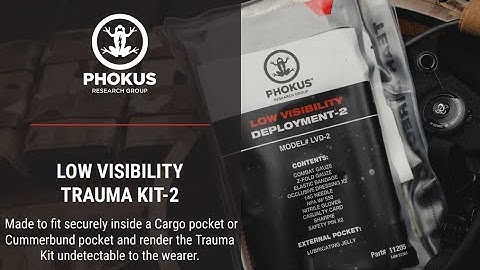 Low Vis Deployment 2 Trauma Kit