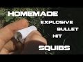 Explosive squib bullet hit  movie special effects  nicolas salenc pbp