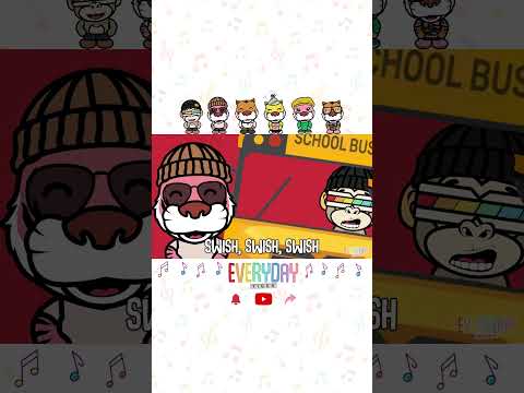 WHEELS ON THE BUS | Nursery Rhymes & Kids Songs | Everyday Tiger