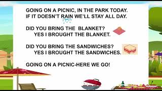 Going on a picnic song