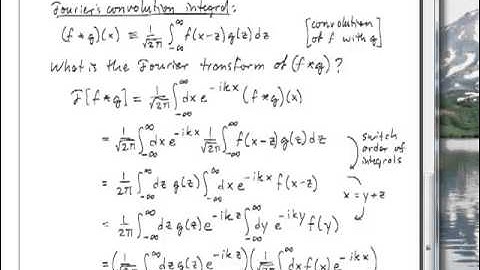 UCSB ChE230A Fourier Transforms and PDEs