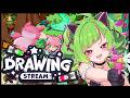 【🎨お絵描き作業配信②/drawing stream②】TFTのイラストコンテストの絵を仕上げる❣【Δ.DELUTAYA】