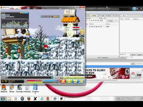 MAPLESTORY FM FUN/HACKING(ANOYYING AND FUNNY)