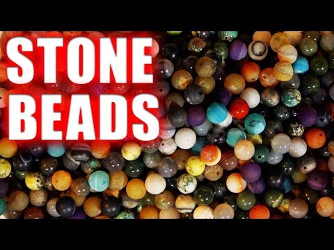 ASMR | Clicking Stone Beads | NO TALKING