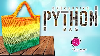 TUTORIAL BORSA UNCINETTO - PYTHON - EASY CROCHET BAG