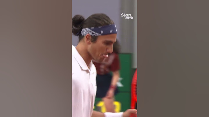 Mattia Bellucci with the chip & charge 😟🔥 #tennis #rolandgarros #stansportau