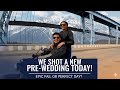 Aaj pre wedding shoot kiya