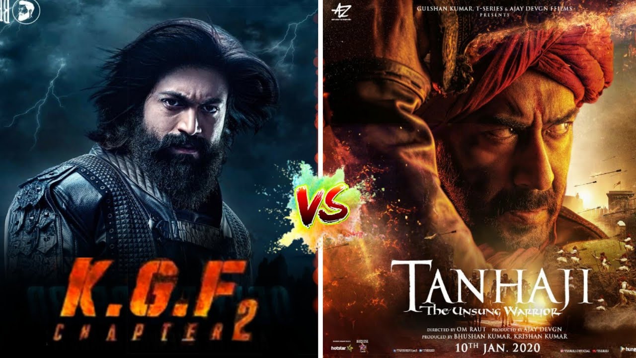 Tanhaji 1st Day Box Office Collection Kgf 2 1st Day Box Office