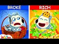 🔴 Live: Rich vs Broke Baby Wolfoo - Kids Stories About Baby | Wolfoo Family