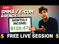 LIVE SMMA/E-com Agency Masterclass: Ask Me Anything Ep.7