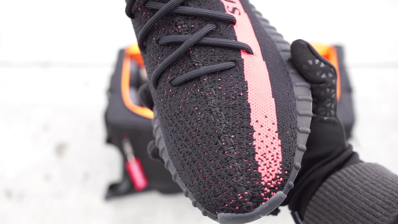 adidas Yeezy Boost 350 V2 Red Kanye West Black Size 11