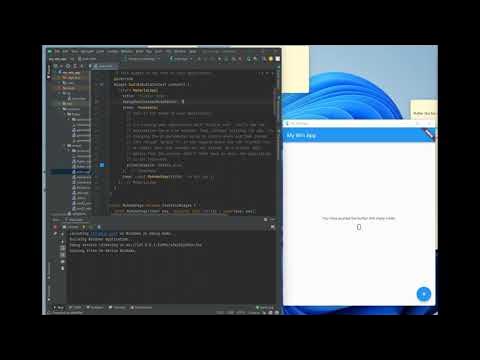 Comment créer une application Windows avec Flutter, Compiler et ...