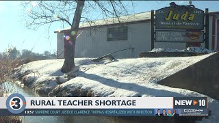 Teacher shortage to get worse for rural schools