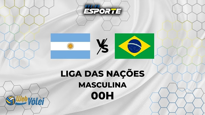 AO VIVO | ARGENTINA X BRASIL - LIGA DAS NAÇÕES DE VÔLEI MASCULINA 2025 (16/07) | VNL