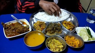 Chicken Chap with Different Types of Mixed Vegetables & Rice | Eating Show Of Indian Food