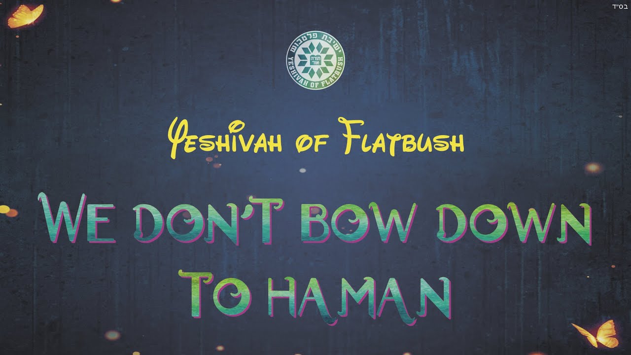 Yeshivah of Flatbush Students do Talk About Haman in Their Purim ...