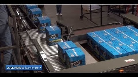 Compact Box Palletizer palletizing up to 60 cases/minute | APH Series ( Formerly SPLX MKII Series)