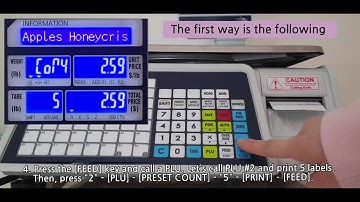 [DLP-300 #15] How to print labels with the backing paper on