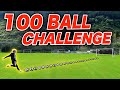 【不可能】１００個の「サッカーボール」をゴールに決めろ！！【IMPOSSIBLE 100 BALL CHALLENGE】