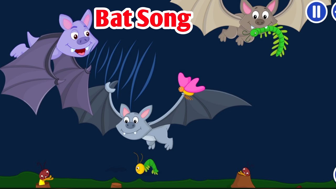 Bat song for Kids | Animals Songs for children - YouTube