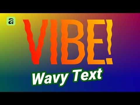 How to Create Wavy Text in Affinity | Quick and Easy Tutorial