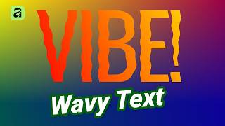 How to Create Wavy Text in Affinity | Quick and Easy Tutorial