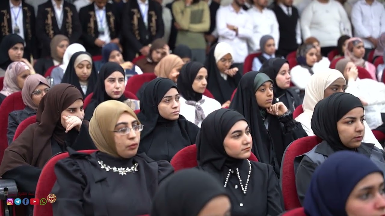 احتفالية مولد الامام المهدي ( ع ) والتي نظمها فريق فجر الامل بالتعاون مع الجامعة التقنية الجنوبية