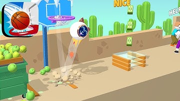 Bounce Dunk - All Levels Gameplay (Part 230) | Android & iOS