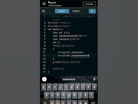 Fibonacci words of order 0 through 5in c programming #coding#viral# ...