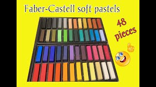 I bought a new box of soft pastels | #softpastels #drawing #fabercastell screenshot 5