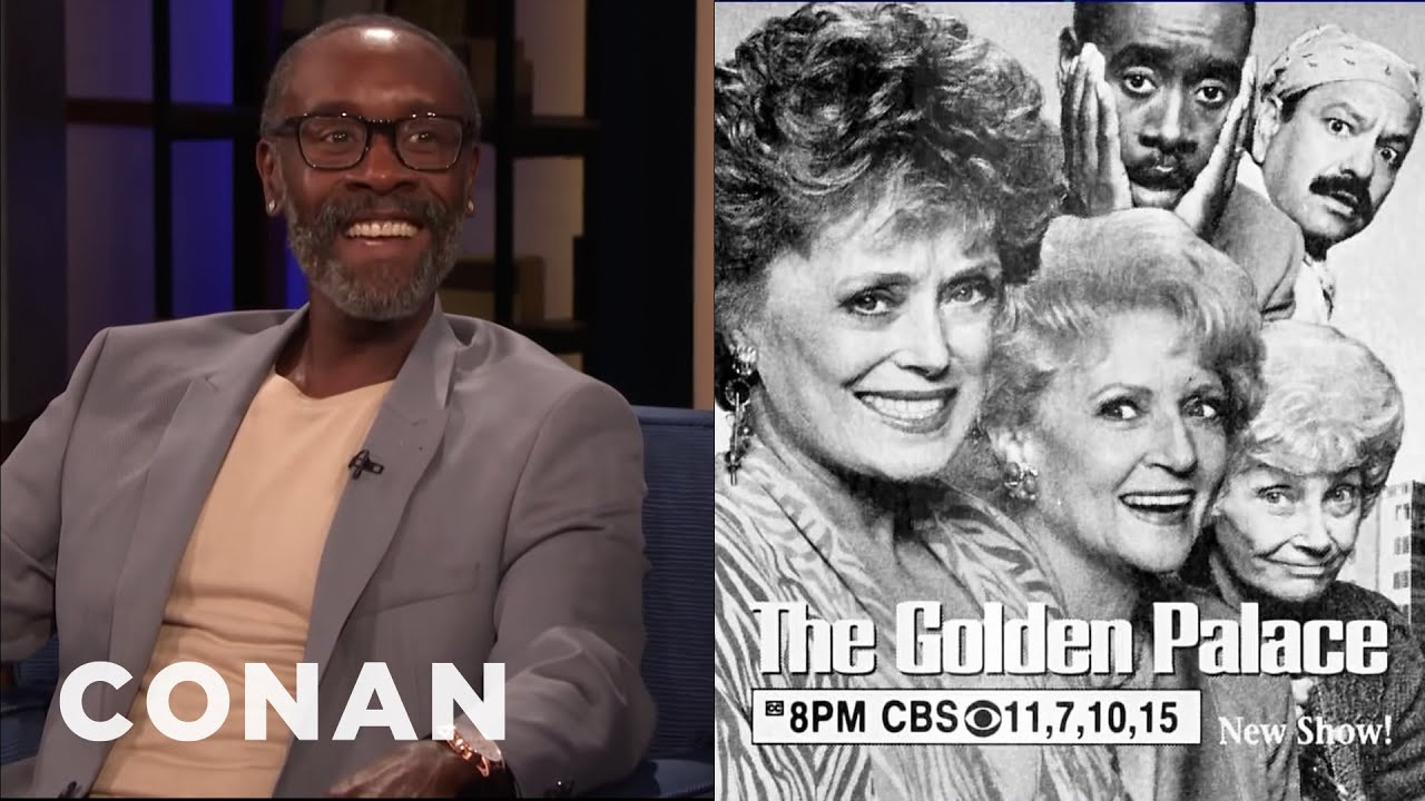 Don Cheadle Was In The Golden Girls Spin Off Conan On Tbs Youtube